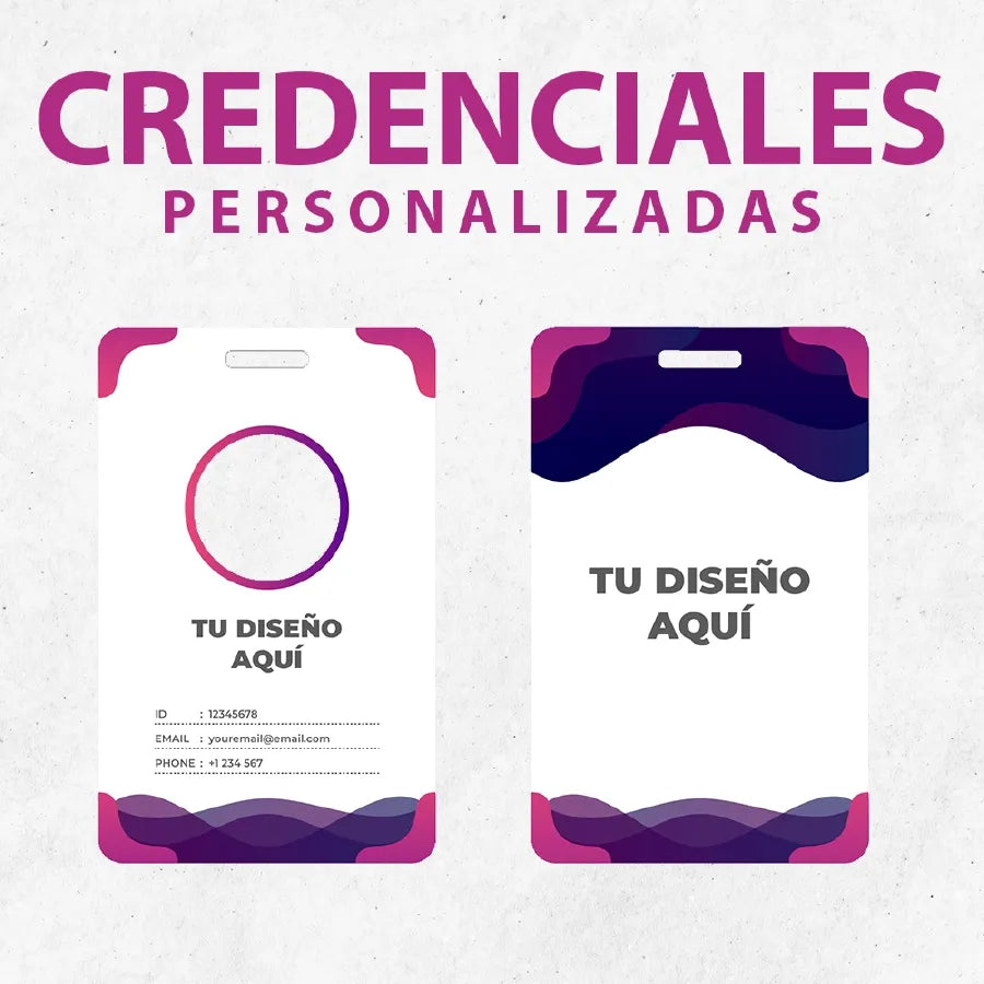 Credenciales personalizadas - Chilegrafica