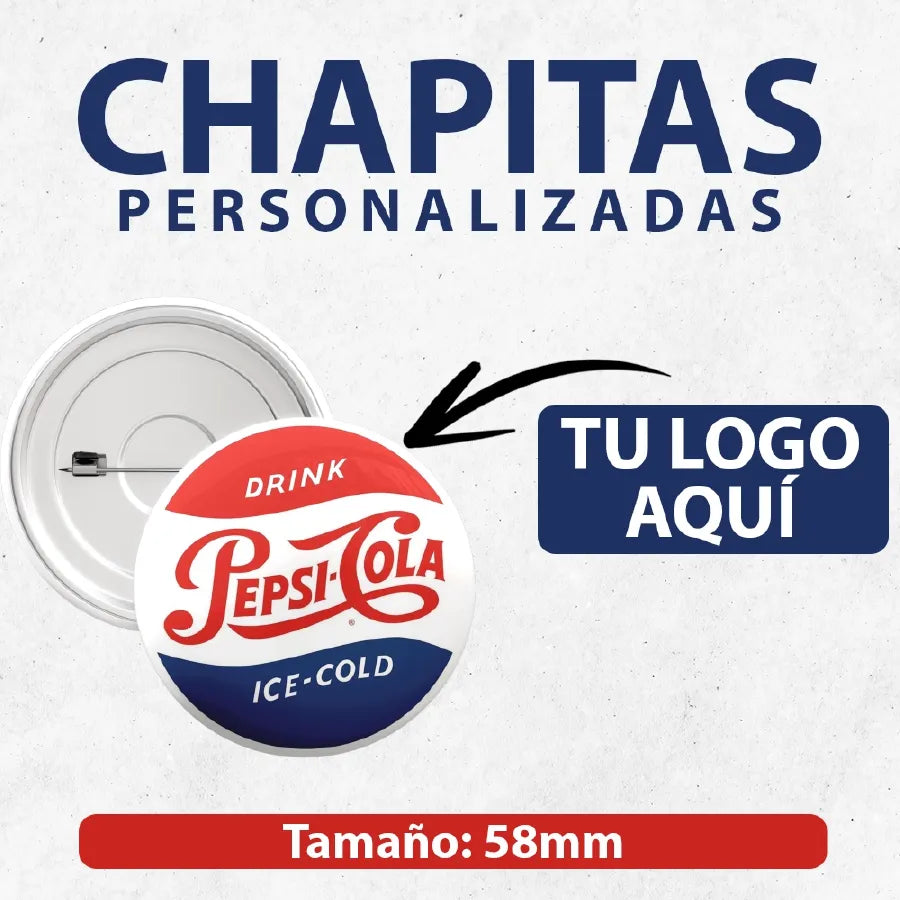 Chapitas Publicitarias - Chilegrafica